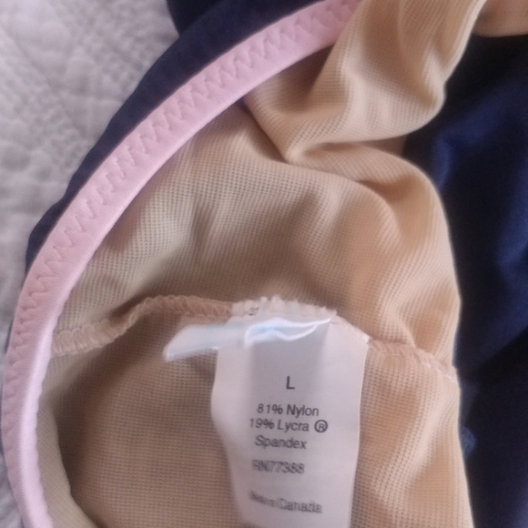 J Crew Tankini Top Large - Picture 3 of 3